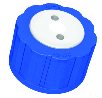 T-SERIES CAP, 38-430, 2 PORTS, CHECK VALVE/FILTER