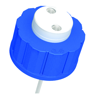 Lid GL-45 with 2 x 1/4-28 thread