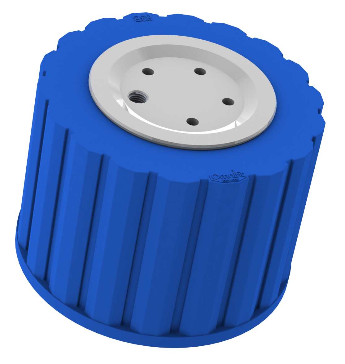 T-SERIES WASTE CAP, 83B, 4 INLETS, 1 VENT