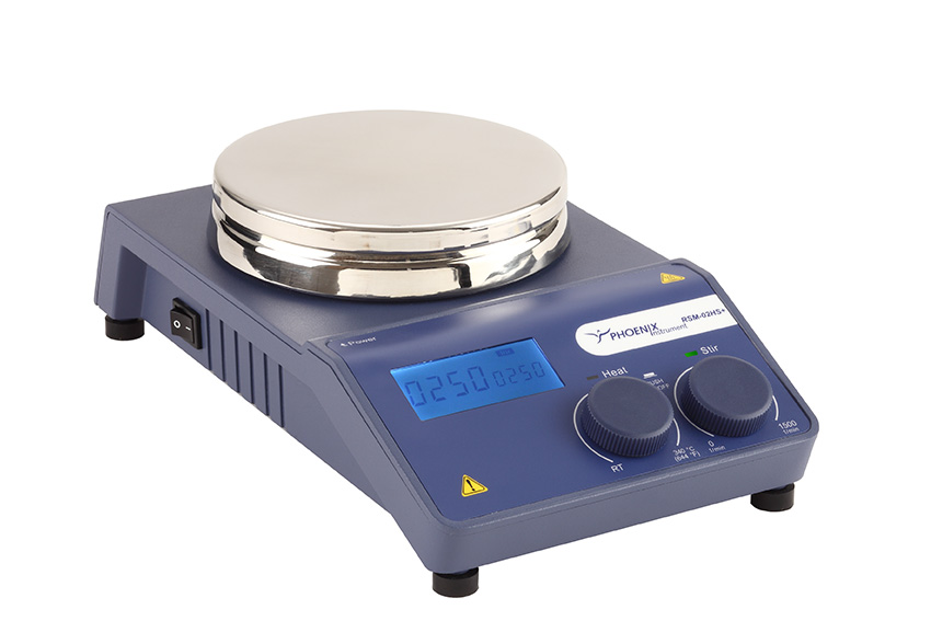 Magnetic stirrer with heating, digital, SS