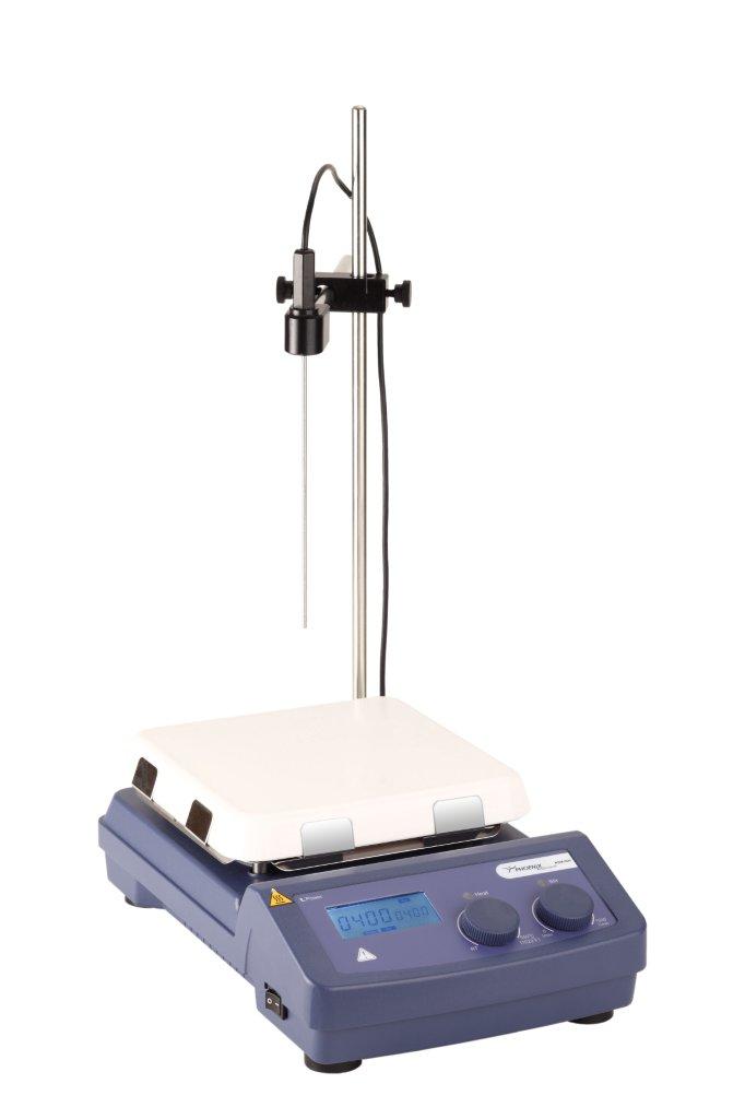 Magnetomrører m. varme, RS-232, Digital, Keramik