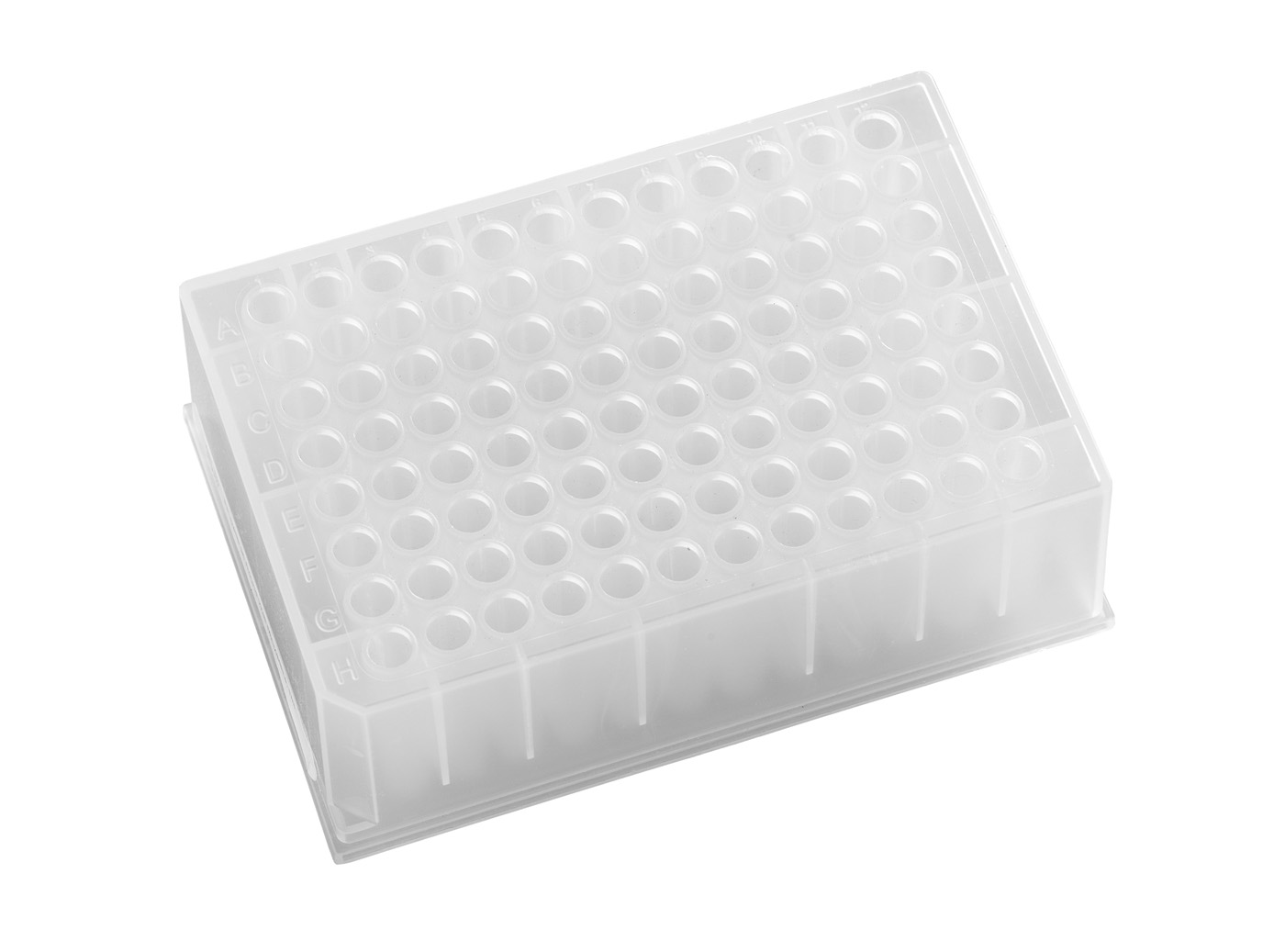 96 Deep well, 1ml/well, PP, round well, 50 pcs