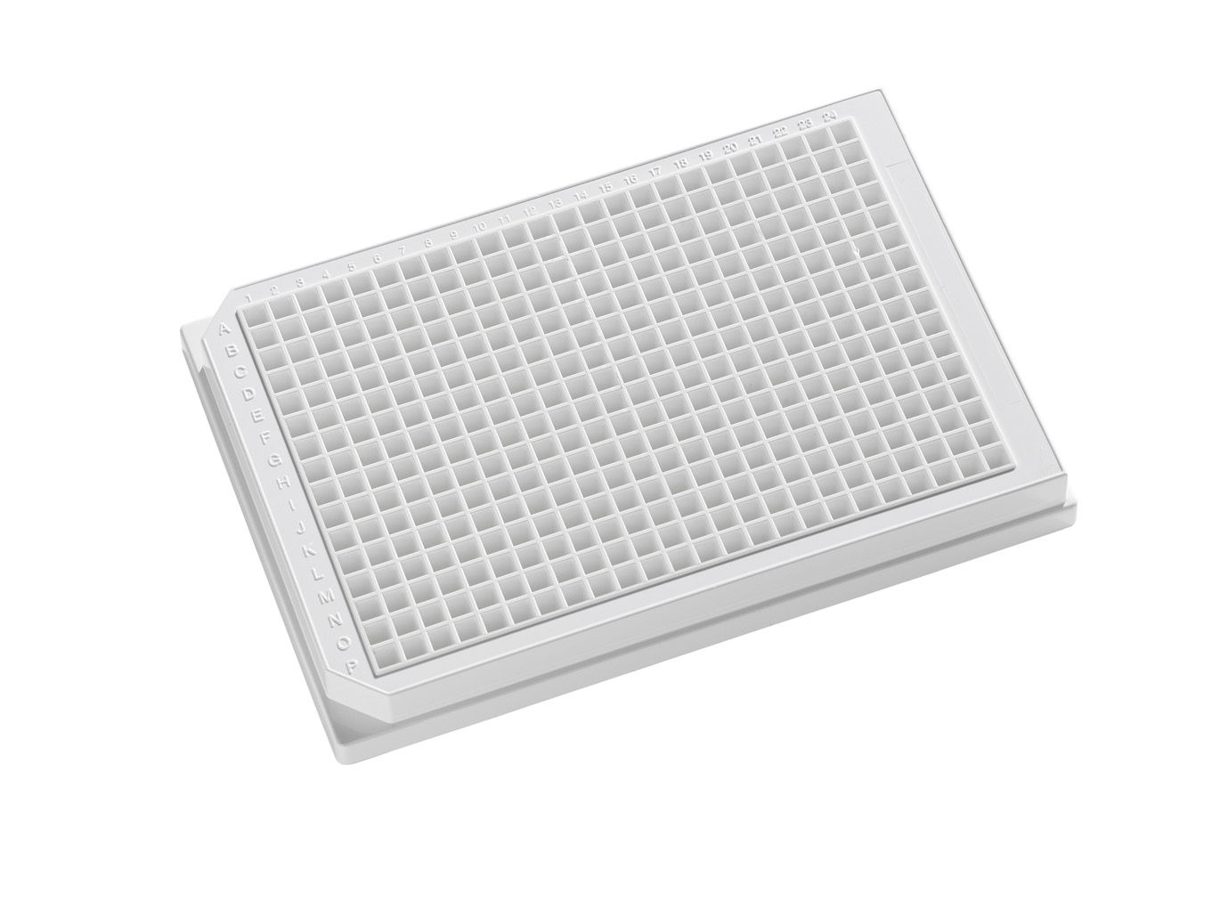 384 pos. plade 120uL PS, hvid, 100stk