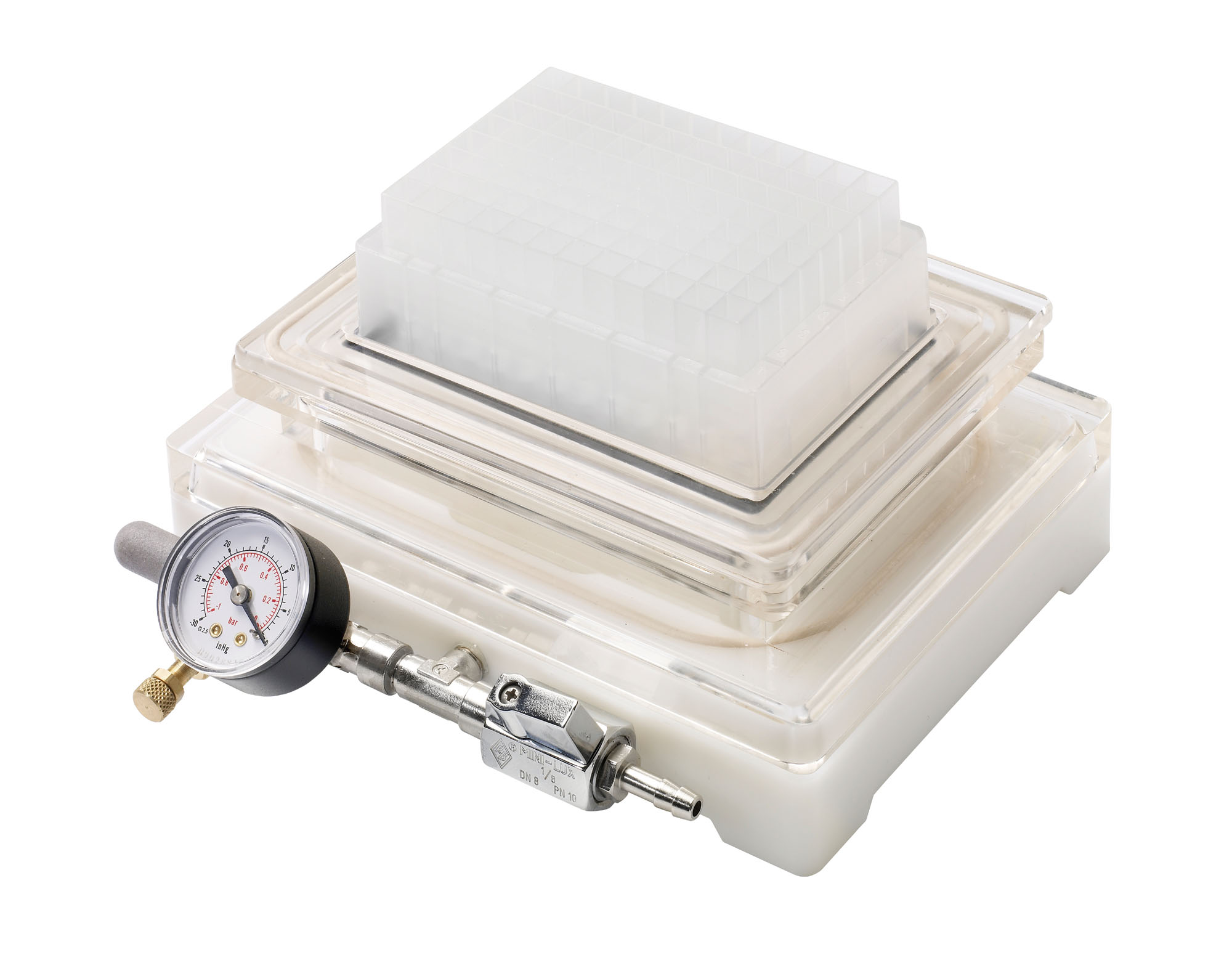 Robotic Compatible Universal vacuum Manifold, acry