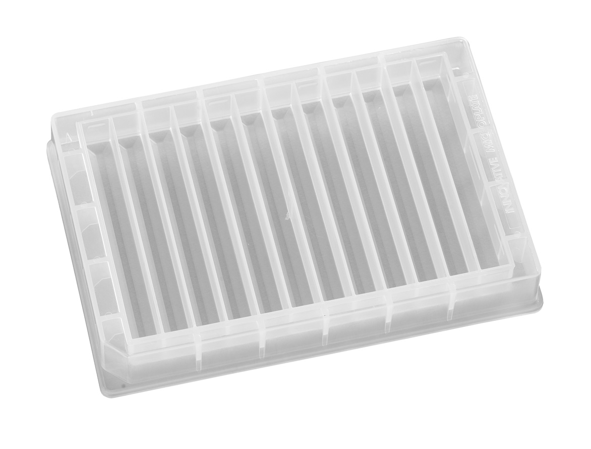 12 column, reservoir, part., pyrami bottom, PP, 25