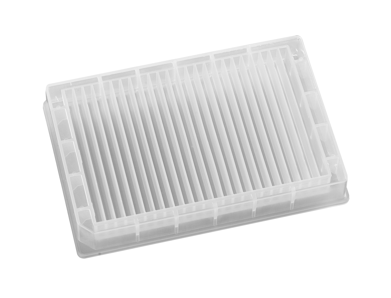 Reservoir, 24 rækker, lav profil, pyr., PP, 25stk