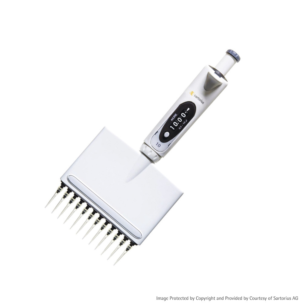 Pipette mLine, mek., 12-kanal, 0,5-10ul