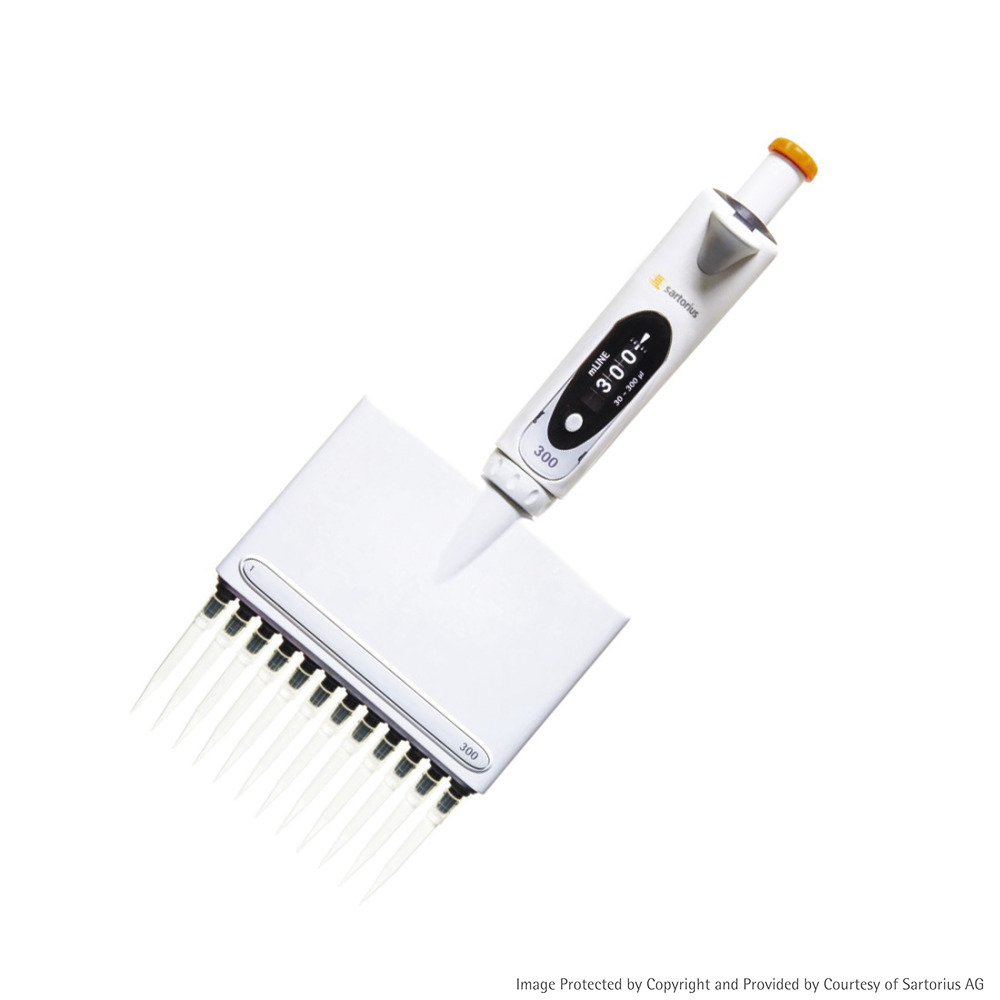 Pipette mLine, mek., 12-kanal, 30-300ul