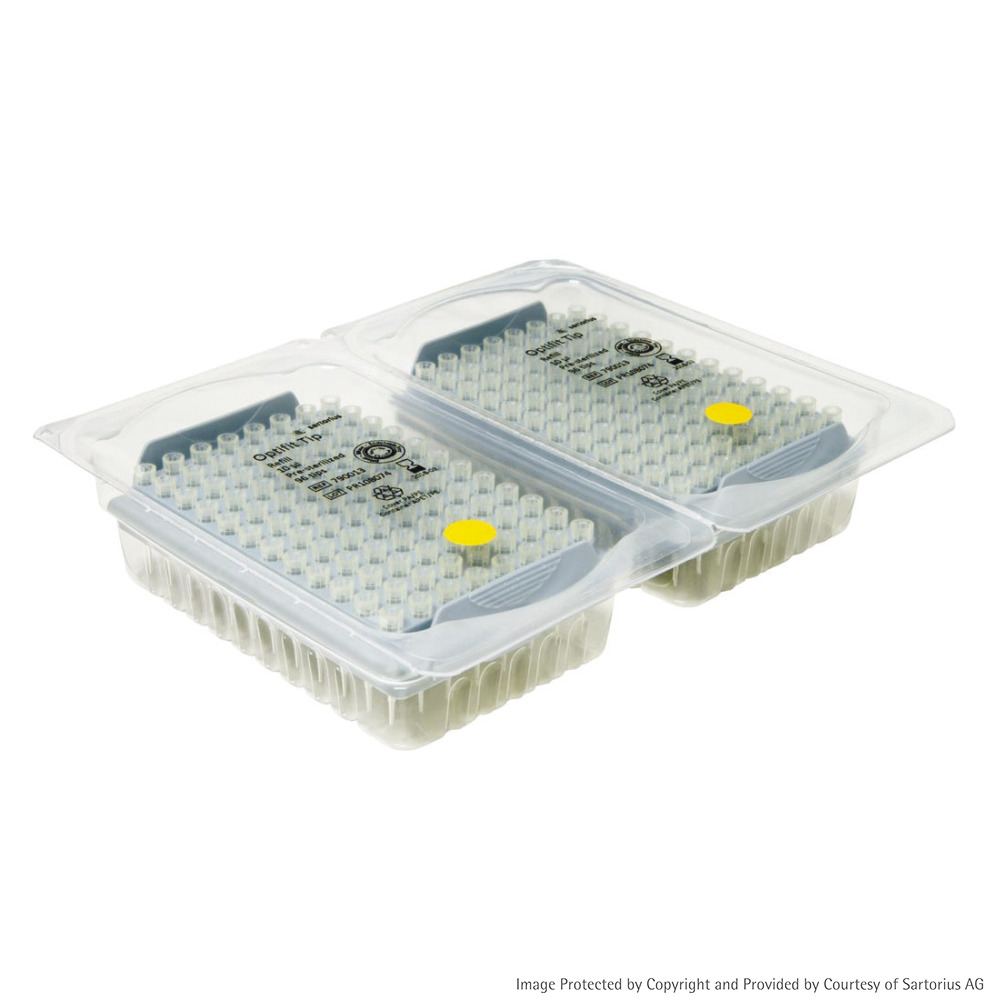 Pipettespids 0,1-10 ul, refill, 20x96stk