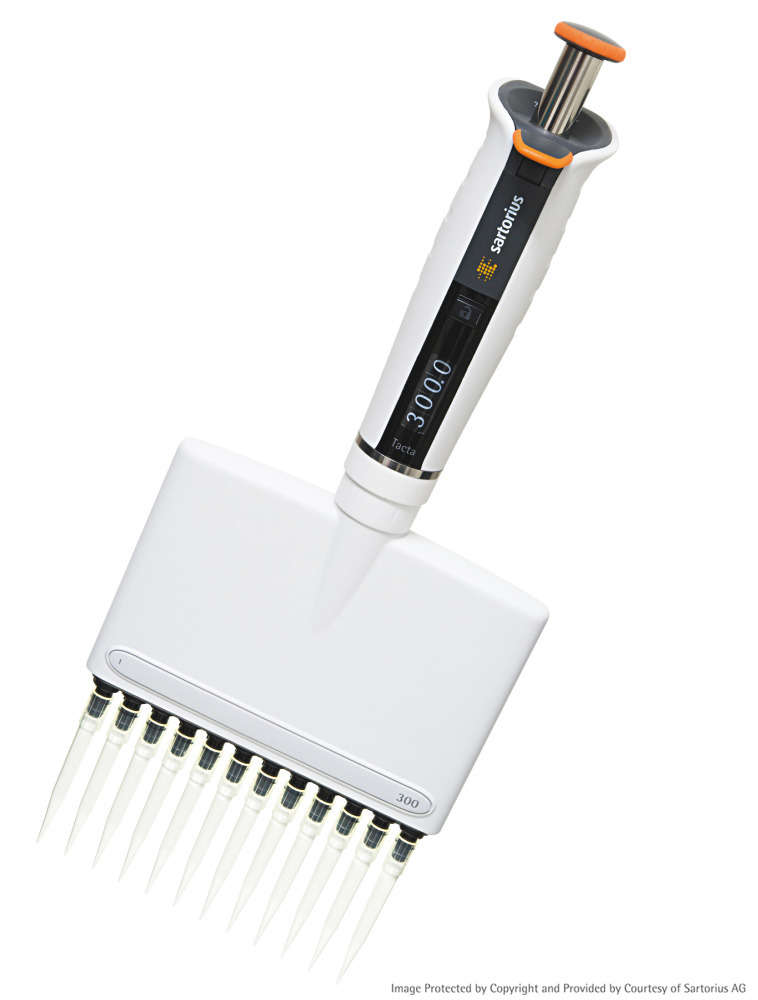Pipette Tacta, mek., 12-kanal, 30-300ul