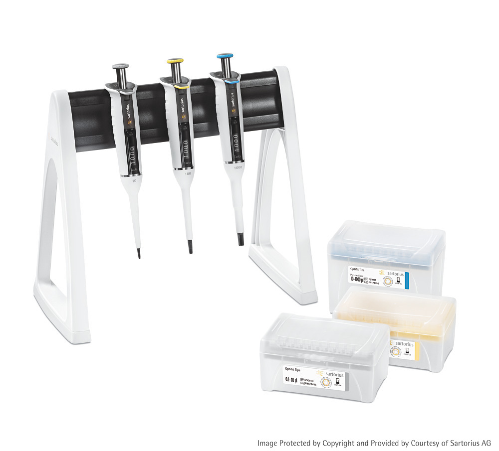 Tacta 3-pack 10 - 10, 100, 1000ul + stativ