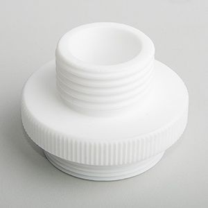 Adapter, PTFE, GL45 M til R 2" M