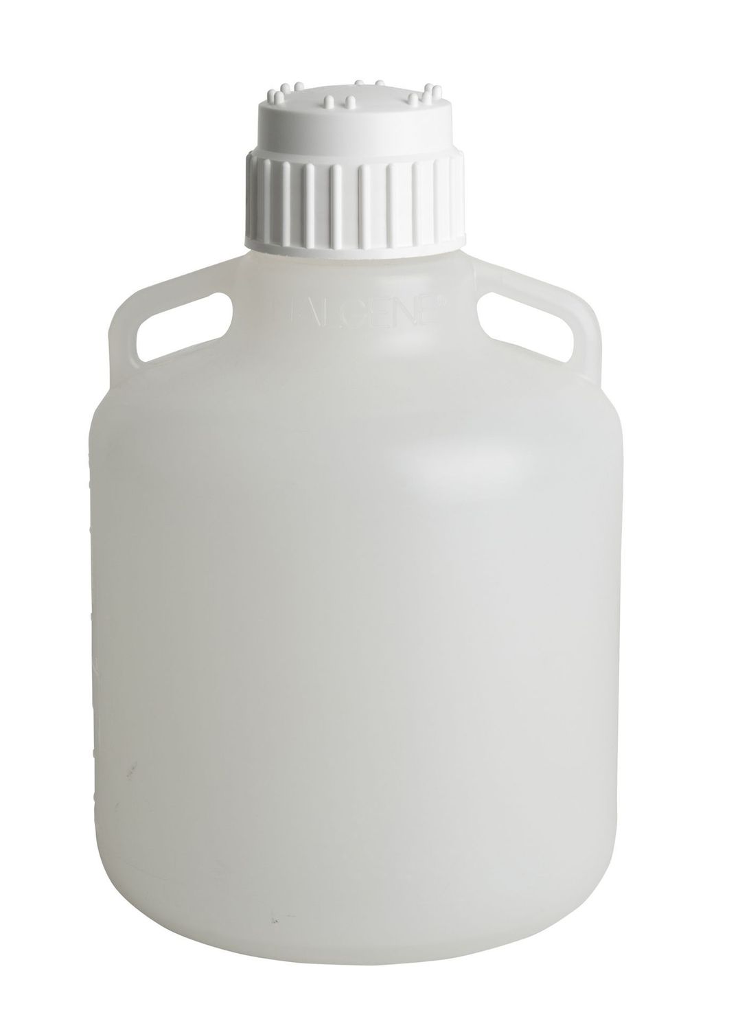 Cannister, round, 10l, autocl. with handle, PP