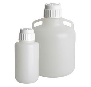 Rund dunk 50 liter, m. håndtag, autokl., B83, PP