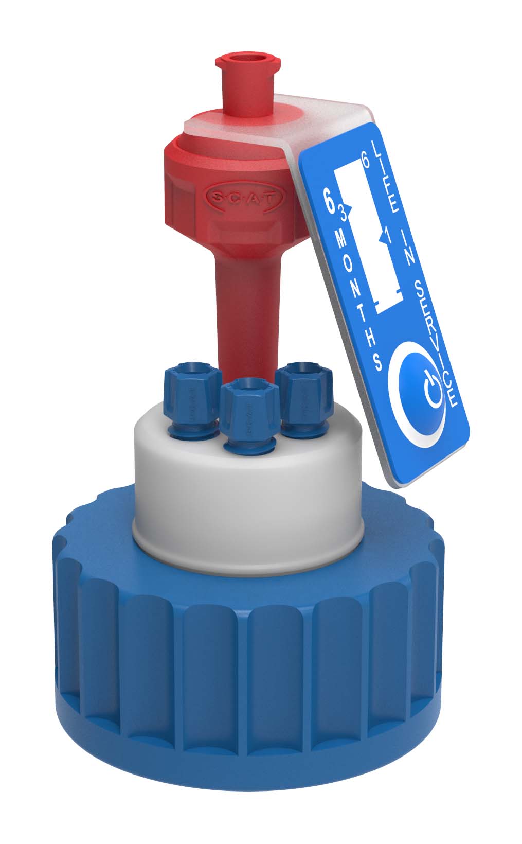 S-Cap III, S40 + 3xPFA 3,2mm+luftv.