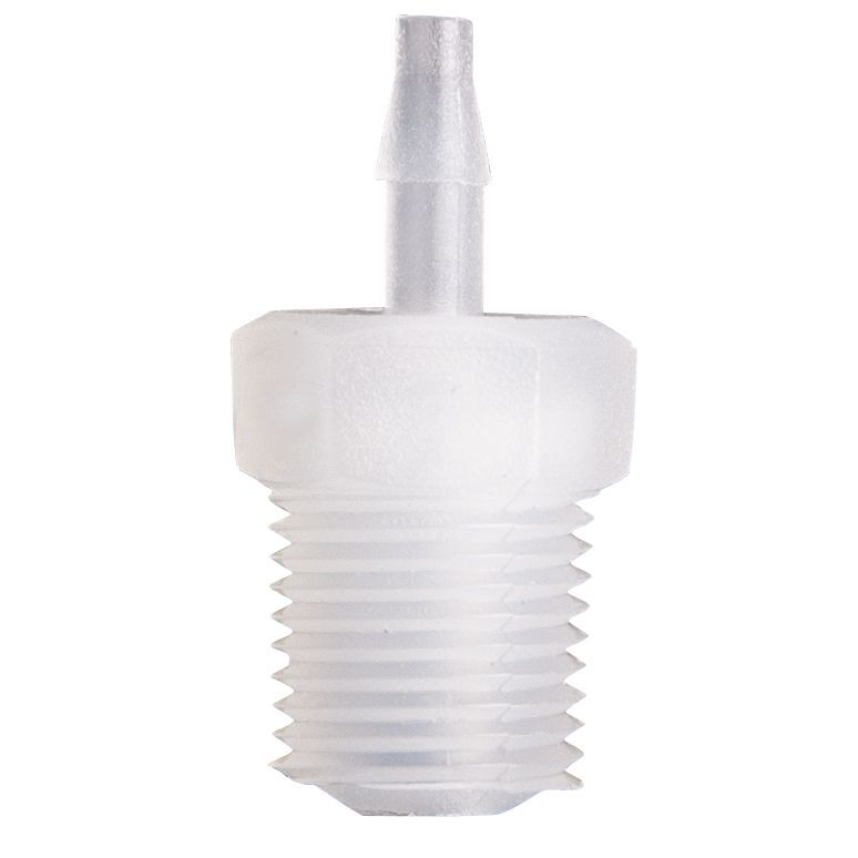 Slangestuts, lige, 2-3mm, PP