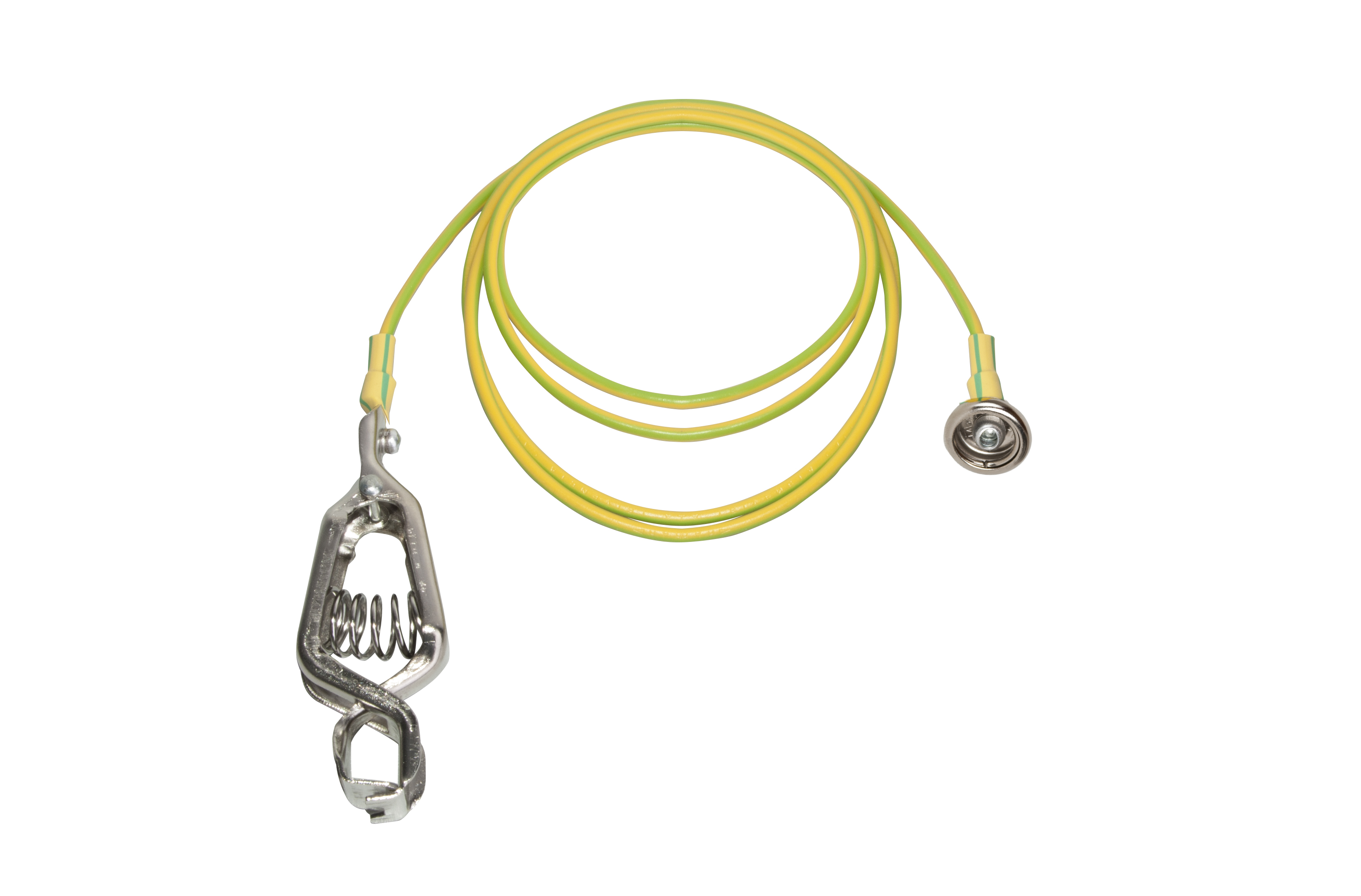 Kabel f. jording, 1xklemme, 1xbutton plug, L 1,50