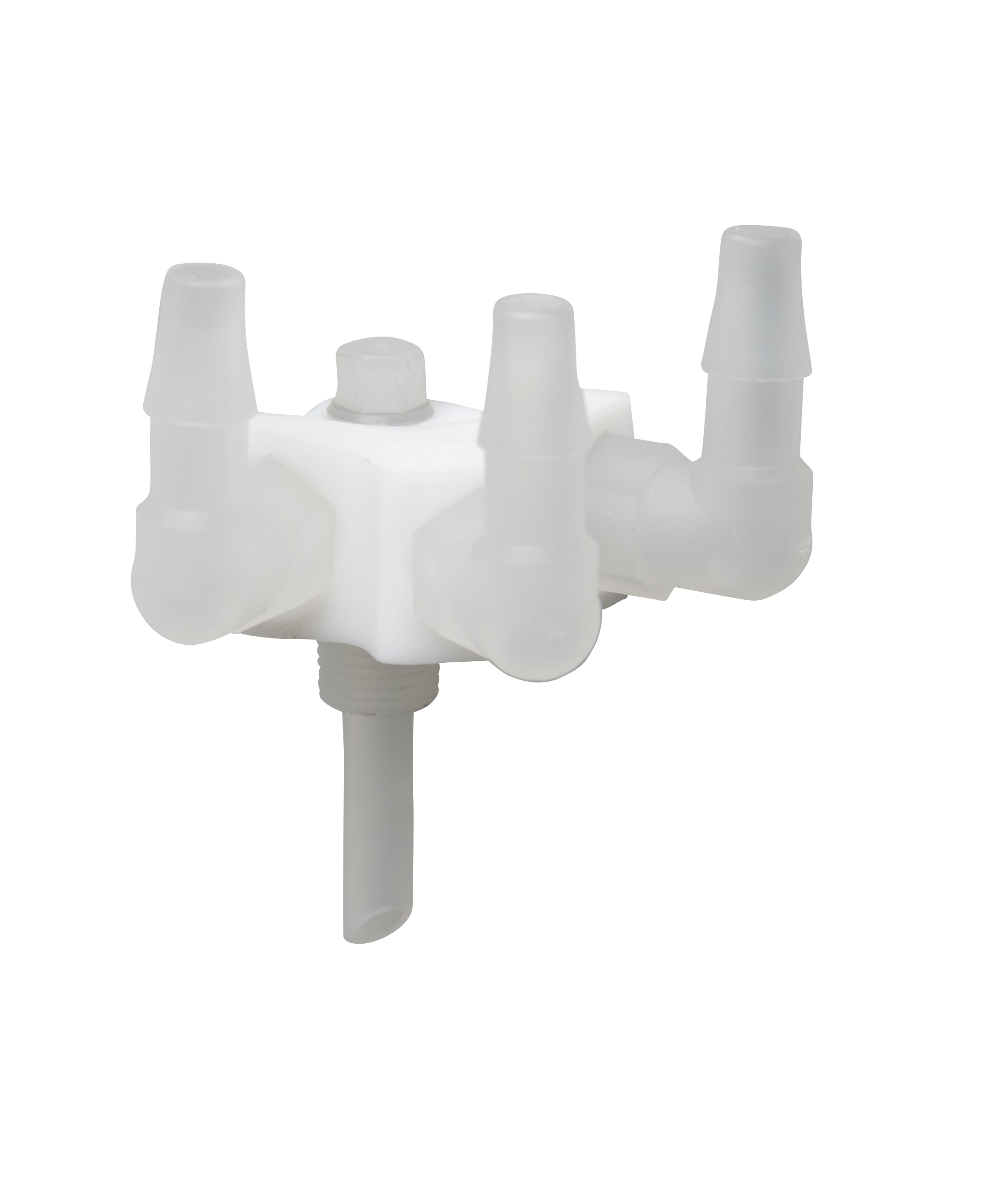 3-port samlefitting f. port, 3x6,4-9mm