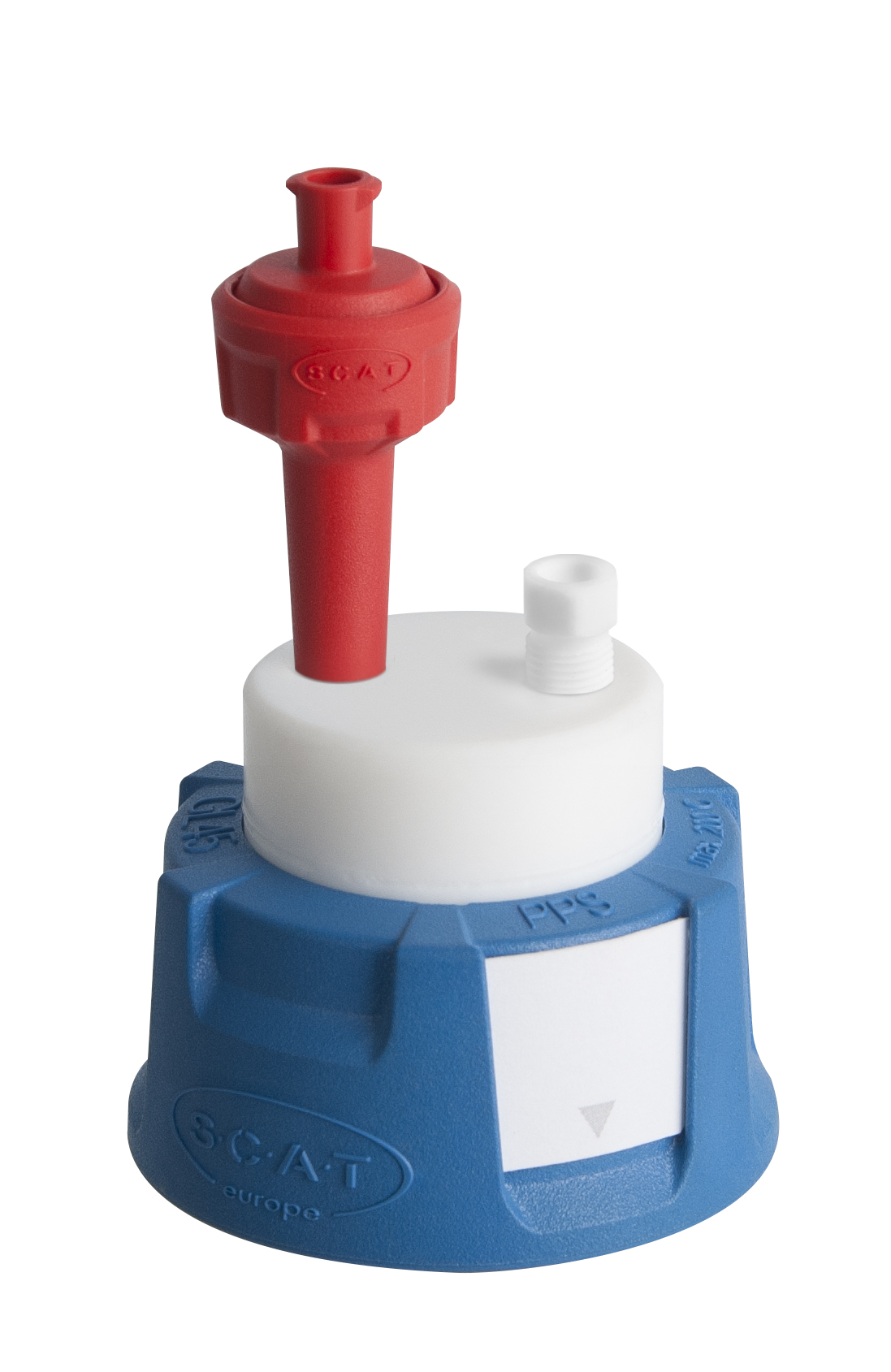 S-Cap I, GL45+1xPTFE 4,76mm+præparativ luftv.