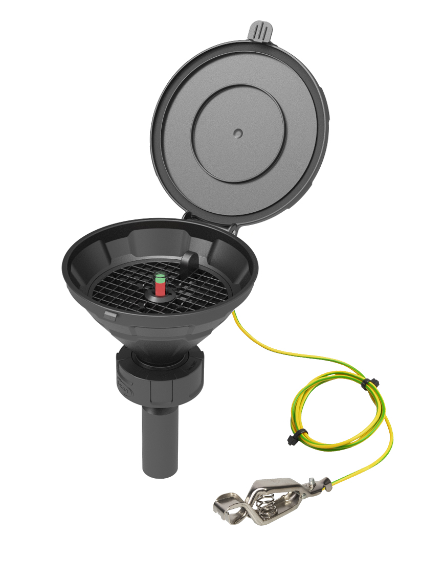 Funnel with lid MARCO, S60/61, el, Type 3