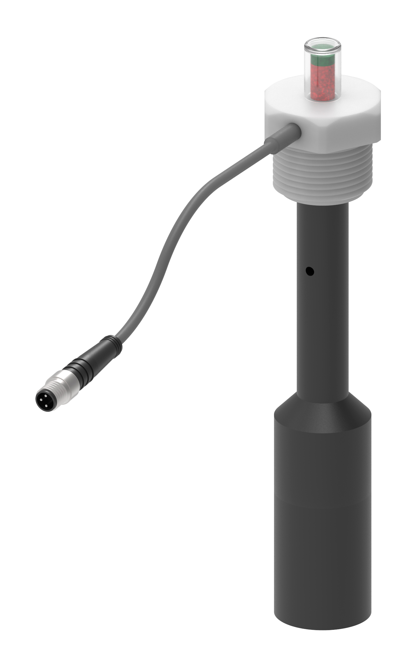 Waste Cap LISA, extension electronic level control