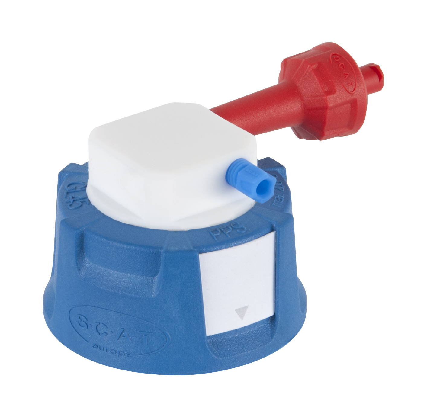 S-Cap I, GL45+1xPFA 3,2/2,3mm, 90° vinklet+luftv.