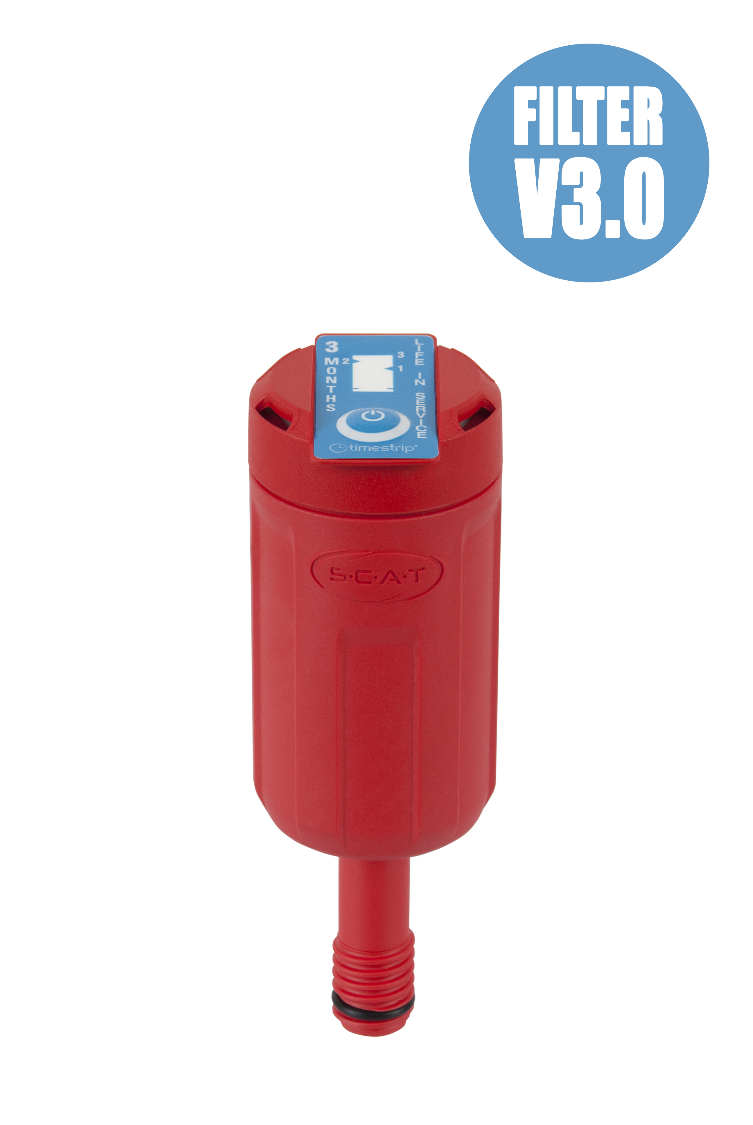 Exhaust filter S, V3.0, Indicator, PU= 1pc.