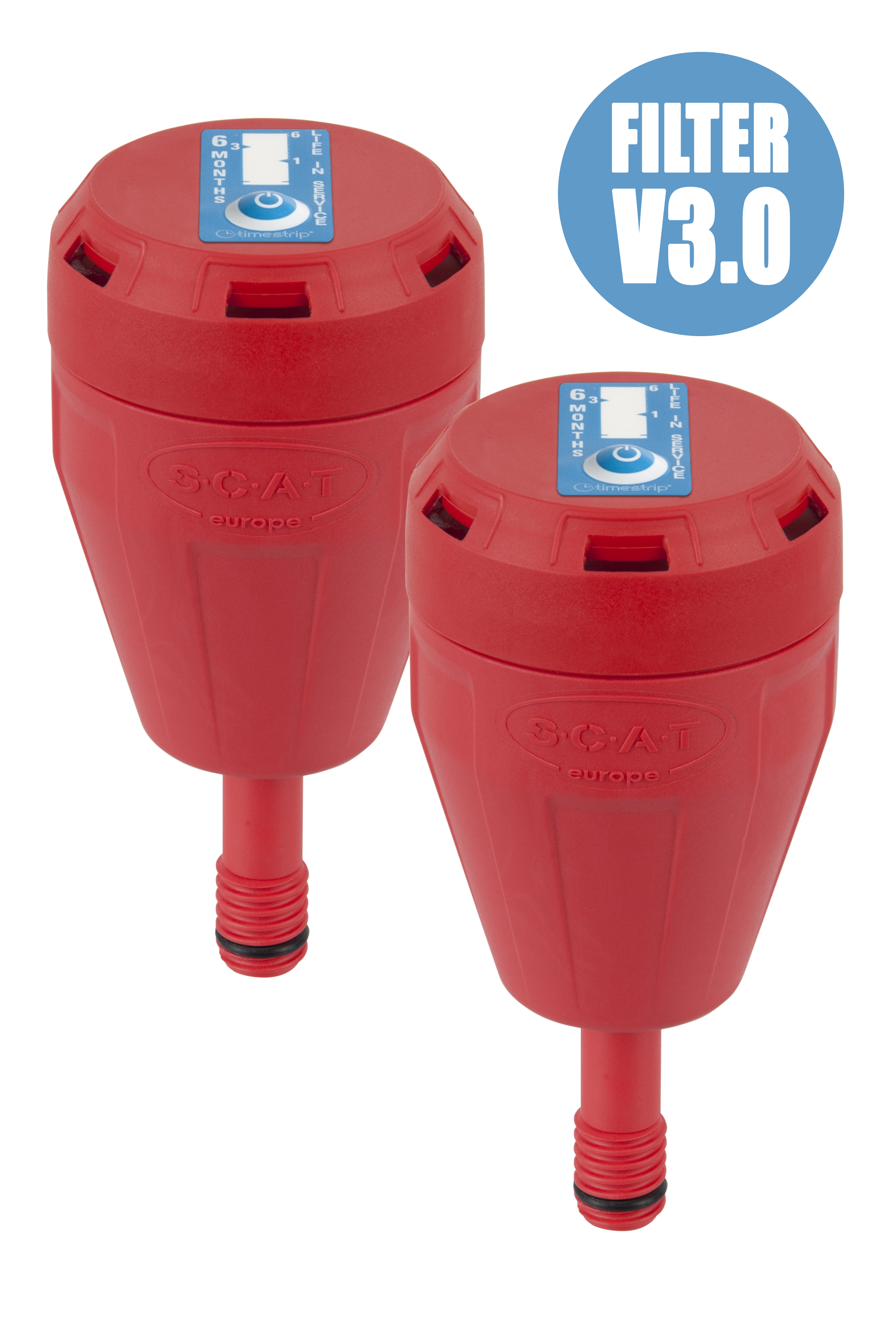 Kulfilter V3.0, med levetidsindikator, M, 2 pcs