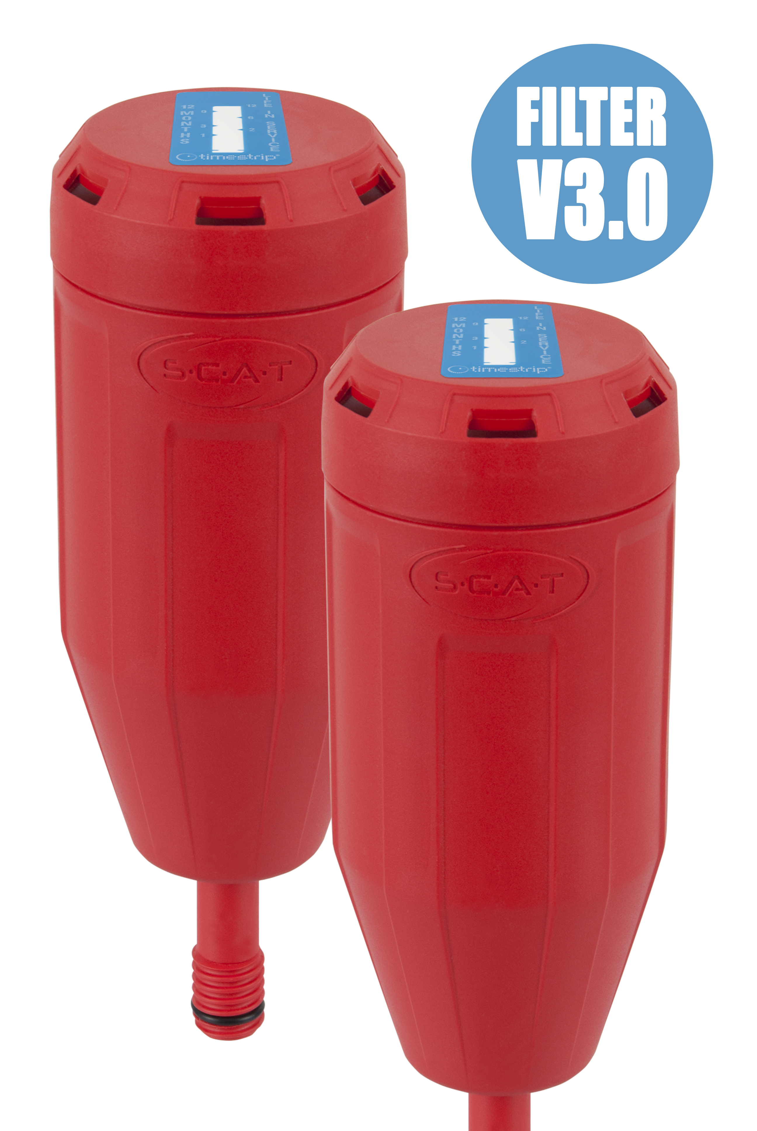 Exhaust filter L, V3.0, Indicator, PU=2pcs