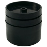 Black Cond Plastic 3Part Filter Cs Blank 37mm, 50p