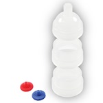 Goblet PP 3-Part Filter Cass Blank 25mm, 50pcs