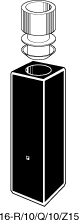 Kuvette, 16R/10, Spec-Q, 10mm, 0,01ml, Z 15mm