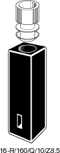 Kuvette, 16R/160, Spec-Q, 10mm, 0,16ml, Z 8,5mm