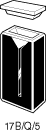 Kuvette, 17/B, Spec-Q, 5mm, 0,2ml