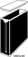 Kuvette, 18/B, Spec-Q, 40mm, 2,8ml