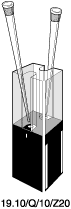 Kuvette, 19.1, Spec-Q, 10mm, 0,005ml, Z 20mm