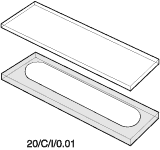 Kuvette, 20/C, Infr-Q, 0,01mm, 0,003ml
