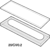Cell Infrasil, type 20, 0,2mm, closed end