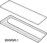 Kuvette, 20/O, Spec-Q, 0,1mm, 0,04ml