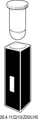 Kuvette, 26.4.11/LHS, Spec-Q, 10mm, 0,44ml, Z 20mm