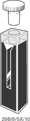 Kuvette, 29/B/9, Supr-Q, 10mm, 1,16ml