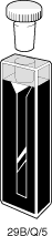 Kuvette, 29/B, Spec-Q, 5mm, 0,7ml