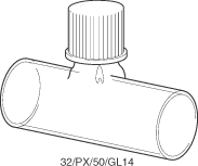 Kuvette, 32/GL14, Boro glas, 50mm, 14,1ml