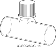 Kuvette, 32/GL14, opt. glas, 50mm, 14,1ml