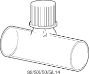 Kuvette, 32/GL14, Supr-Q, 50mm, 14,1ml