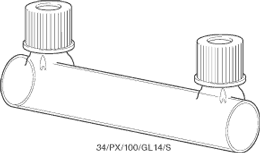 Kuvette, 34/GL14, Boro glas, 100mm, 28,2ml
