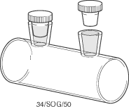 Kuvette, 34, opt. glas, 50mm, 14,1ml