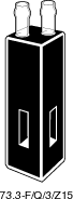 Kuvette, 73.3-F, Spec-Q, 3mm, 0,1ml, Z 15mm