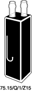 Kuvette, 75.15, Spec-Q, 1mm, 0,041ml, Z 15mm