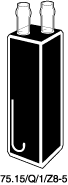 Kuvette, 75.15, Spec-Q, 1mm, 0,041ml, Z 8,5mm